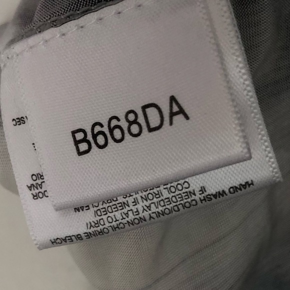 BCBGMaxAzria Abstract Floral Surplice Dress - Picture 13 of 14